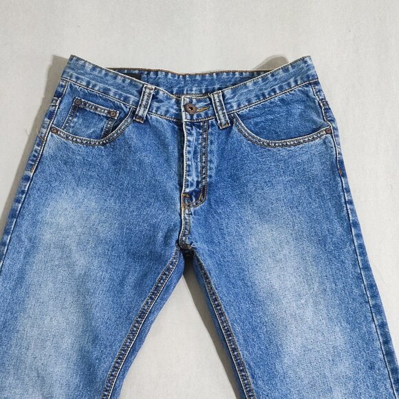 Massimo Dutti Jeans  men's size 30/32 denim blue colour slim fit straight denim - Picture 2 of 13